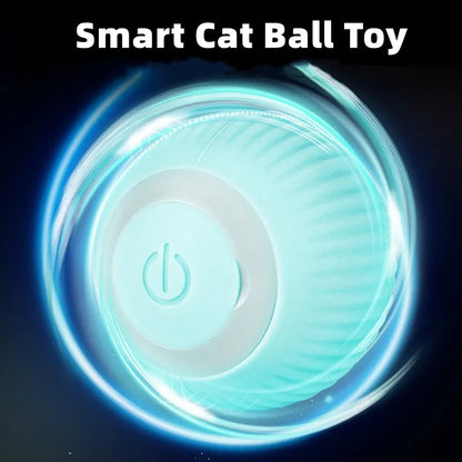 Interactive Automatic Rolling Ball for Cats - Engaging Electronic Toy for Indoor Play