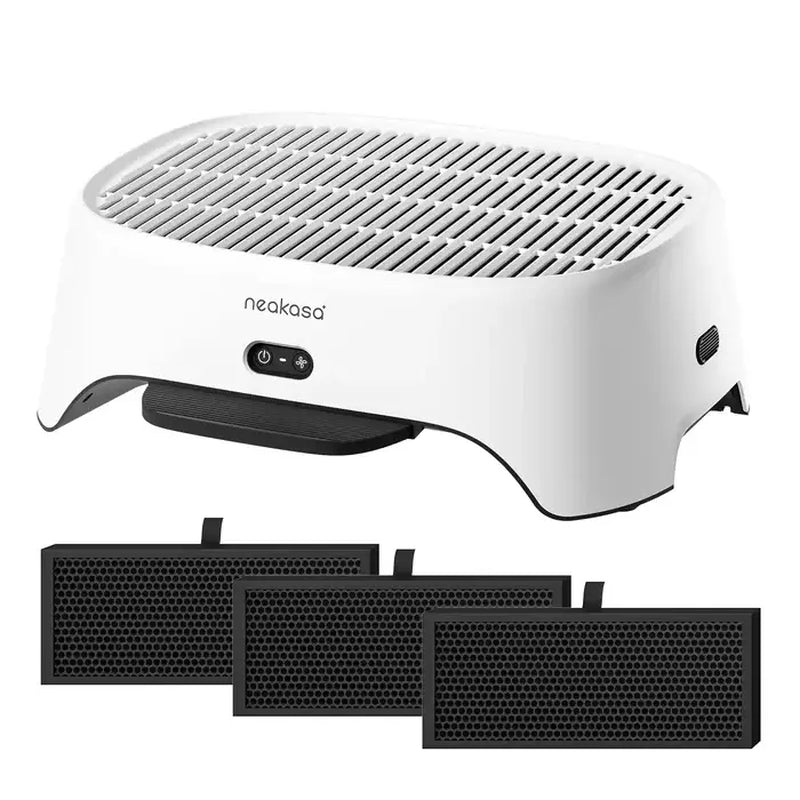 Neakasa Airstep Pet Air Purifier with Tri-Mode Odor, Dust, and Pet Hair Management, Compatible with M1 Plus, M1 Lite, and Multiple Litter Box Systems