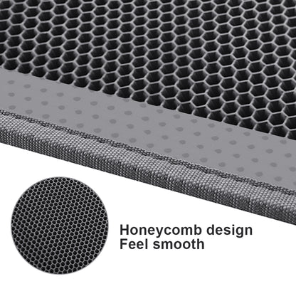 Premium Waterproof Double Layer Cat Litter Mat with Honeycomb Design - Non-Slip, Washable EVA Pad for Effective Litter Trapping