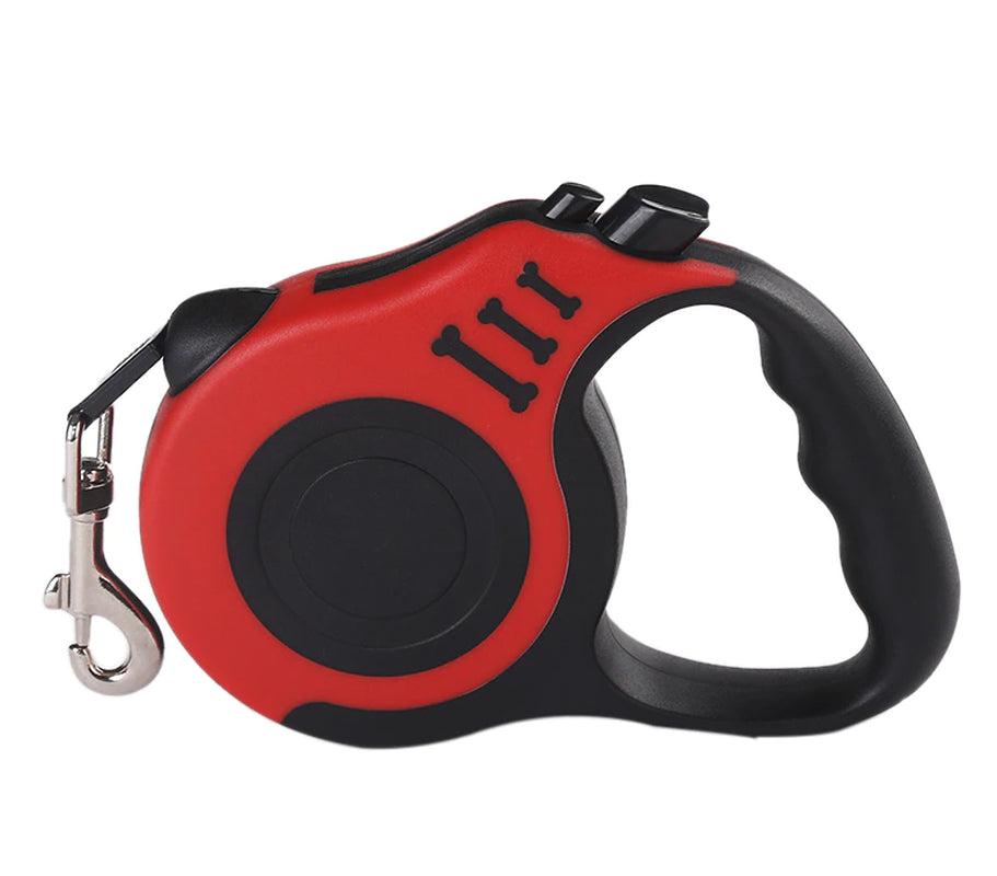 16.5FT Automatic Retractable Dog Leash with Pet Collar - Convenient Hands-Free Walking Solution - Complimentary Shipping within the US