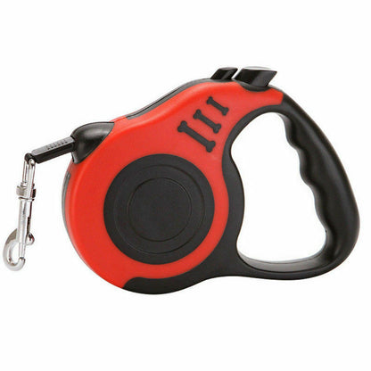 16.5FT Automatic Retractable Dog Leash with Pet Collar - Convenient Hands-Free Walking Solution - Complimentary Shipping within the US