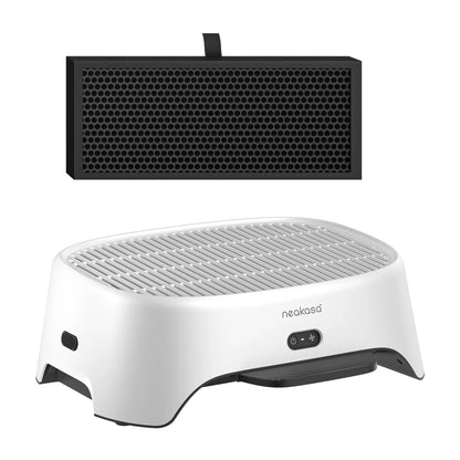 Neakasa Airstep Pet Air Purifier with Tri-Mode Odor, Dust, and Pet Hair Management, Compatible with M1 Plus, M1 Lite, and Multiple Litter Box Systems