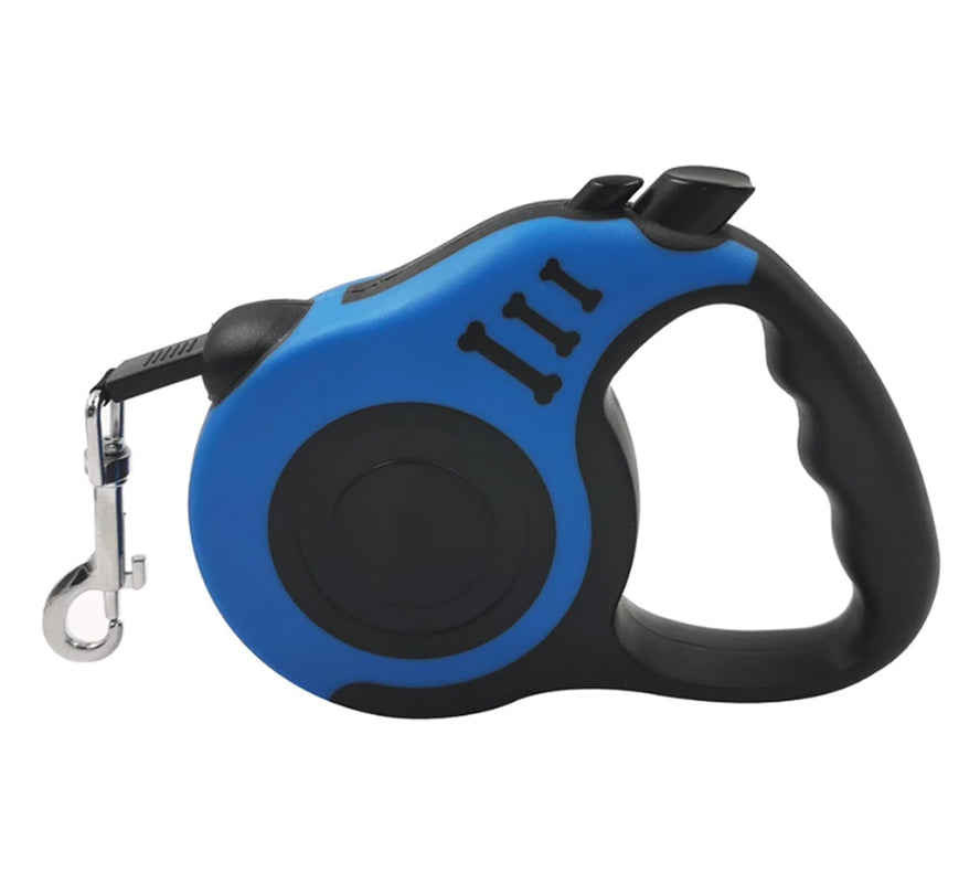 16.5FT Automatic Retractable Dog Leash with Pet Collar - Convenient Hands-Free Walking Solution - Complimentary Shipping within the US
