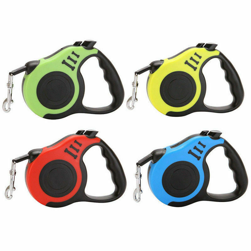 16.5FT Automatic Retractable Dog Leash with Pet Collar - Convenient Hands-Free Walking Solution - Complimentary Shipping within the US