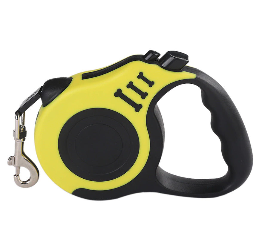 16.5FT Automatic Retractable Dog Leash with Pet Collar - Convenient Hands-Free Walking Solution - Complimentary Shipping within the US