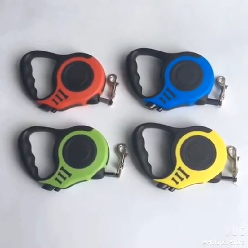 16.5FT Automatic Retractable Dog Leash with Pet Collar - Convenient Hands-Free Walking Solution - Complimentary Shipping within the US