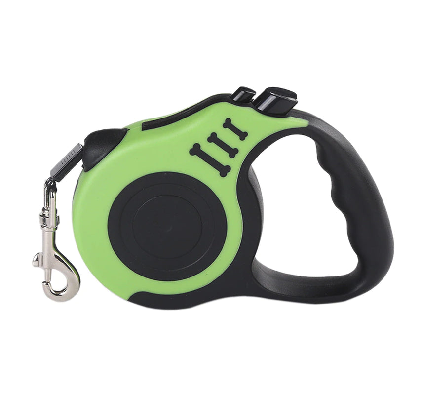 16.5FT Automatic Retractable Dog Leash with Pet Collar - Convenient Hands-Free Walking Solution - Complimentary Shipping within the US