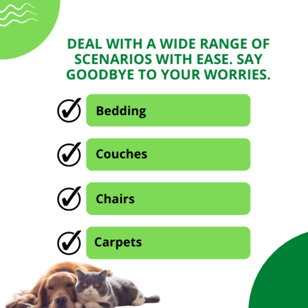 Eco-Friendly Pet Hair Removal Roller for Furniture, Upholstery, Carpets, and Vehicle Interiors