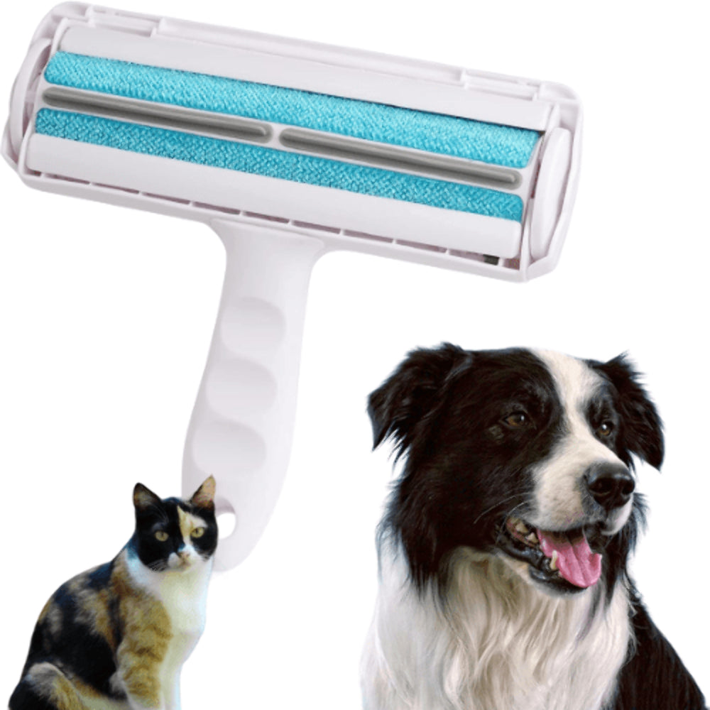 Eco-Friendly Pet Hair Removal Roller for Furniture, Upholstery, Carpets, and Vehicle Interiors