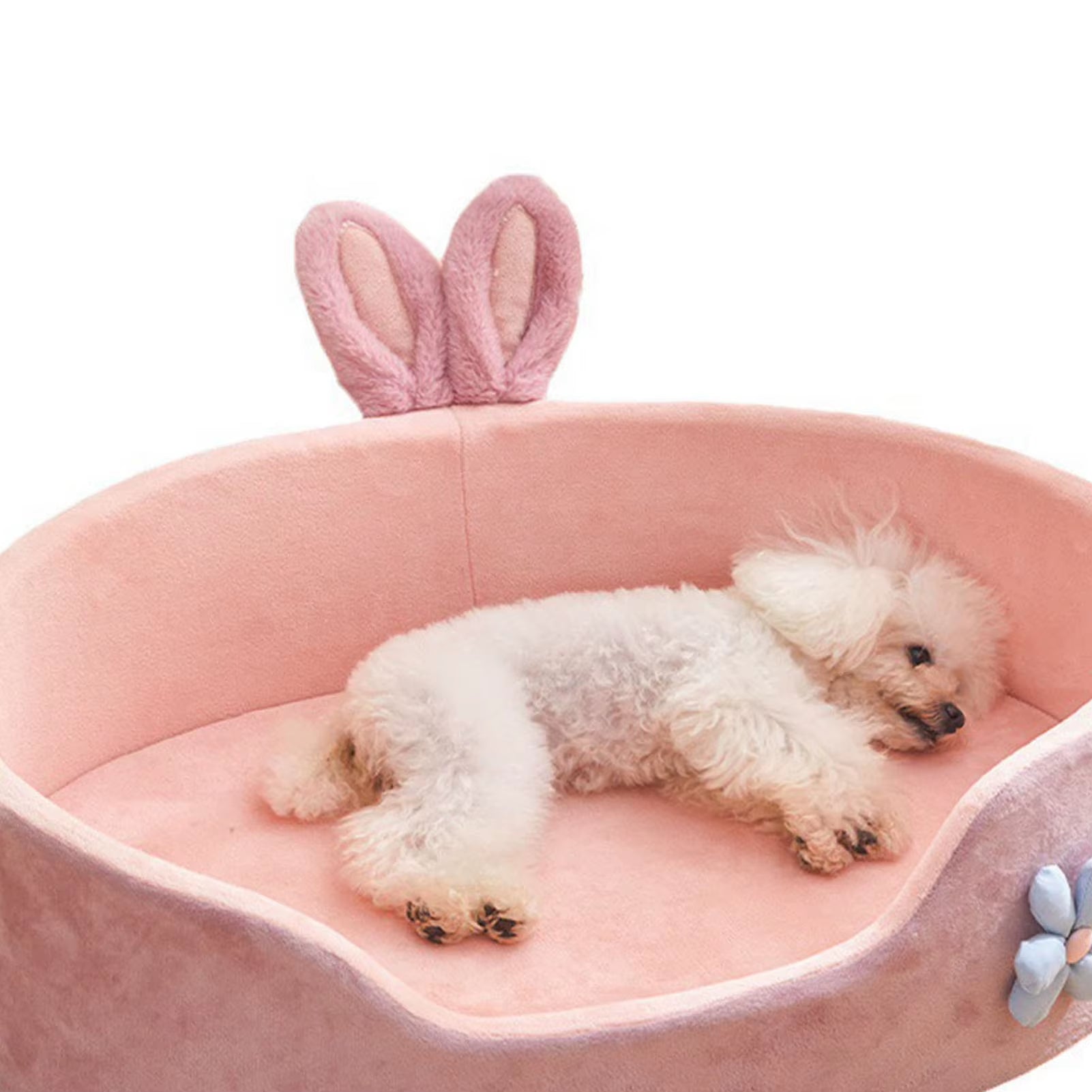Detachable and Washable Pet Bed - Soft, Comfortable, and Warm Sleeping Solution for Dogs and Cats in All Seasons