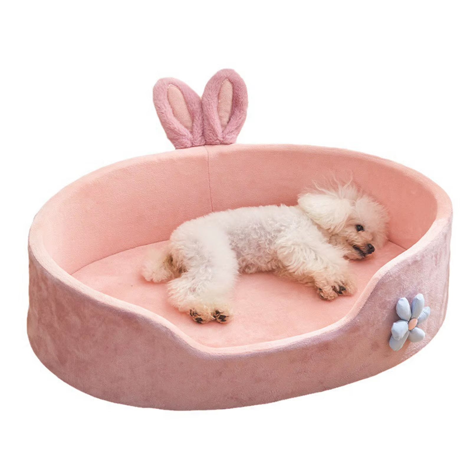 Detachable and Washable Pet Bed - Soft, Comfortable, and Warm Sleeping Solution for Dogs and Cats in All Seasons