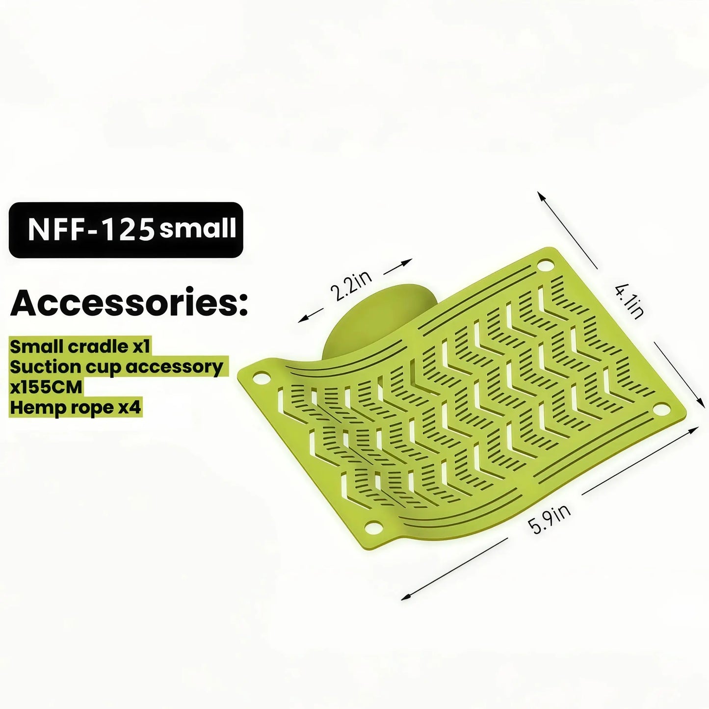 Herpify Versatile Plastic Reptile Hammock with Vented Plate and Suction Cups - Perfect for Frogs, Lizards, Bearded Dragons, Crested Geckos, and Snakes