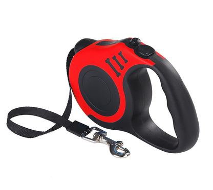 16.5FT Automatic Retractable Dog Leash with Pet Collar - Convenient Hands-Free Walking Solution - Complimentary Shipping within the US